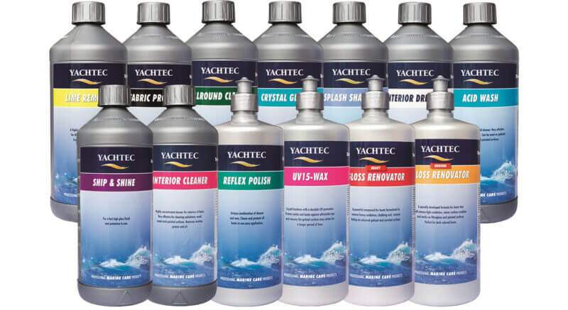 Polyester boot onderhouden